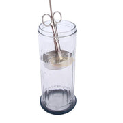 Glass Disinfecting Jar 29x11 cm (Container Only) Hair Accessories