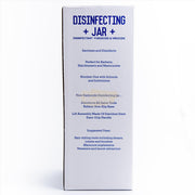 Glass Disinfecting Jar 29x11 cm (Container Only) Hair Accessories
