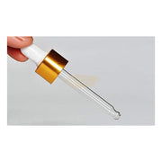 Glass Dropper Bottle | Gold Cap | 100ml (Frosted) Glass Bottle