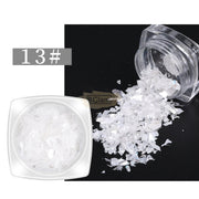 Glass Fragment Style Nail Sequins - Available in 18 designs 13 Nail Sequins