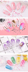 Glass Fragment Style Nail Sequins - Available in 18 designs Nail Sequins
