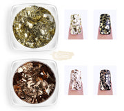 Glass Mix Nail Sequins Set - Available in 2 colors Nail Sequins