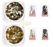 Glass Mix Nail Sequins Set - Available in 2 colors Nail Sequins