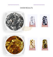 Glass Mix Nail Sequins Set - Available in 2 colors Nail Sequins