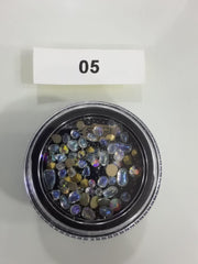 Glass Nail Rhinestone Diamond Crystal Stones - Available in 7 Colors A-05 Rhinestones