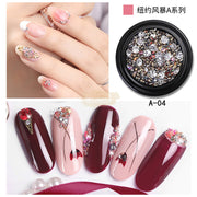 Glass Nail Rhinestone Diamond Crystal Stones - Available in 7 Colors Rhinestones