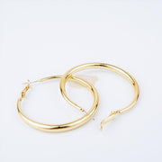 Gold Hoop Earrings M-211 Earrings