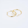 Gold Hoop Earrings M-211 Earrings