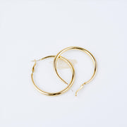 Gold Hoop Earrings M-211 Earrings