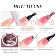 Nail Art Liner Gel 5ml | Gold Liner Gel