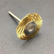 Gold T-Shape Drill Bit Cleaning Brush Drill Bit Brush
