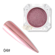 Golden Series Mirror Nail Powder with applicator - Available in 6 colors 4 Nail Powder