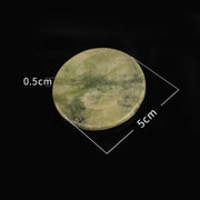 Green Jade Stone Glue Palette 5 cm for Eyelash Glue Extension Application Glue Palette