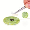 Green Jade Stone Glue Palette 5 cm for Eyelash Glue Extension Application Glue Palette