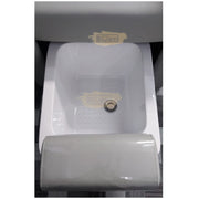 Grey Electric Spa Recliner Chair with Pull-Out Foot Tub Manicure Trays & USB Ports Pedicure Chair