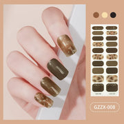 20 pcs Semi-Cured Gel Nail Strips | GZZX-008