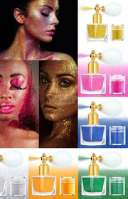 Hair Body & Face Glitter with Spray Bottle (includes 1 refill) Glitter Powder