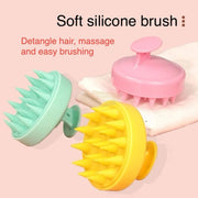 Hair Scalp Massager Shampoo Brush Solid Colors Scalp Massager Brush
