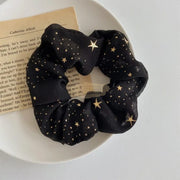 Hair Scrunchies Black Fashion Jewelry