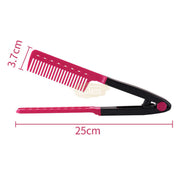 Hair Straightener V-Shaped Hair Comb Hair Comb