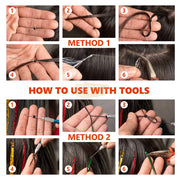 Hair Tinsel | Shiny Fairy Extensions Sparkly Strands 120Cm