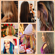 Hair Tinsel | Shiny Fairy Extensions Sparkly Strands 120Cm