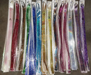 Hair Tinsel | Shiny Fairy Extensions Sparkly Strands 120Cm