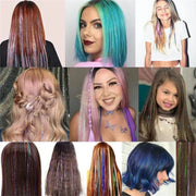 Hair Tinsel | Shiny Fairy Extensions Sparkly Strands 120Cm