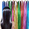 Hair Tinsel | Shiny Fairy Extensions Sparkly Strands 120Cm