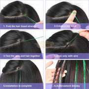 Hair Tinsel | Shiny Fairy Extensions Sparkly Strands 120Cm