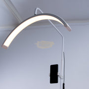 Half Moon Floor LED Lamp with remote HD-M6X | 125-180 cm | 60cm | 36W | White Lighting