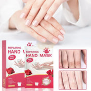Hand Mask for Dry Hands | Repairing | Roses & Milk (5 pairs) Hand Mask