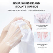 Hand Mask for Dry Hands | Repairing | Roses & Milk (5 pairs) Hand Mask