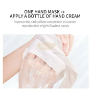 Hand Mask for Dry Hands | Repairing | Roses & Milk (5 pairs) Hand Mask