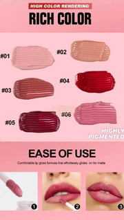 Handaiyan Long-Lasting Matte Waterproof Liquid Lipstick Lip Gloss