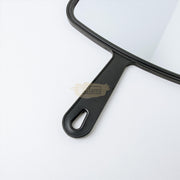 Handheld Mirror with Single Handle 18.5*15cm Salon Furnishing