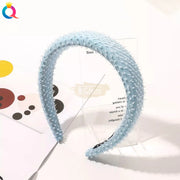 Headband M-278-52 Baby Blue Hair Accessories