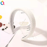 Headband M-278-52 White Hair Accessories