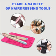 Heat Resistant Silicone Mat for Hair Styling Tools Silicone Mat