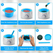 Heat Resistant Silicone Wax Warmer Liner 400ml Silicone Liner