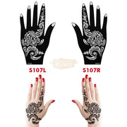 Henna Stencil S107 Henna