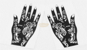 Henna Stencil S115 Henna