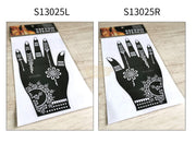 Henna Stencil S13025 Henna