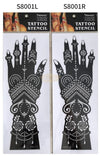 Henna Stencil S8001 Henna