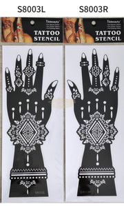Henna Stencil S8003 Henna