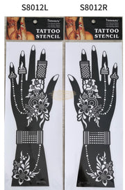 Henna Stencil S8012 Henna