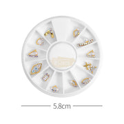 Hollow Metal Nail Art Decoration - Available in 5 designs Nail Art