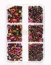 Holographic Flatback Nail Deco Mix Rhinestones