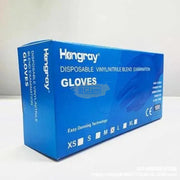 Hongray Hybrid Vinyl/Nitrile Blend Examination Gloves Blue - Size L (100 Gloves) Personal Protective Equipment (PPE)