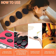 Hot Stones in Aluminum Case (18 pcs) Hot Stones